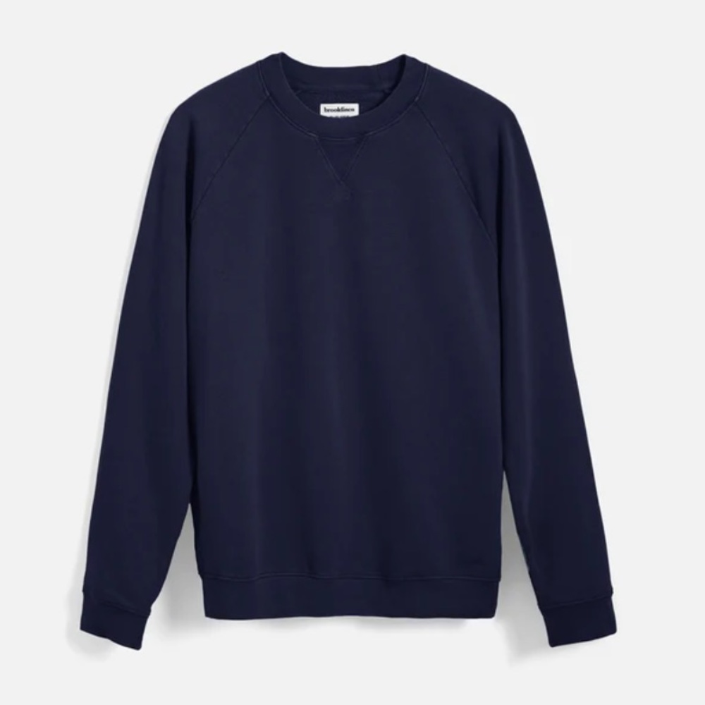 Brooklinen Willow Sweatshirt in Navy